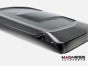 Dodge Ram TRX Engine Cover - Carbon Fiber - Anderson Composites Dodge Ram TRX Engine Cover - Carbon Fiber - Anderson Composites